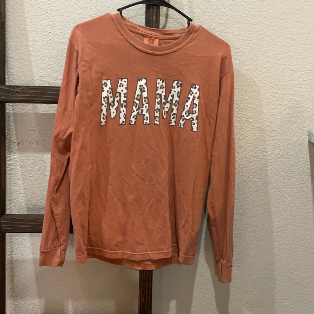 Comfort colors Mama LS tee